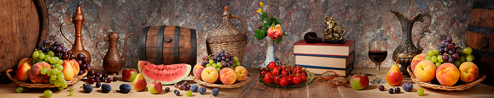 Скинали - фрукты и ягоды, вино натюрморт, Новинки -46